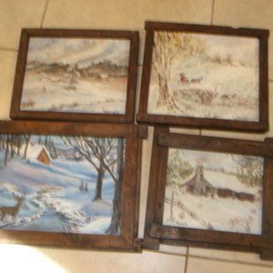 Original Oil Paintings  (4)
